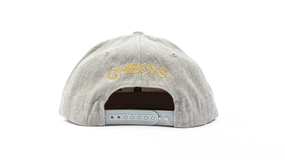 Old English Chicago Snapback (Cement grey)