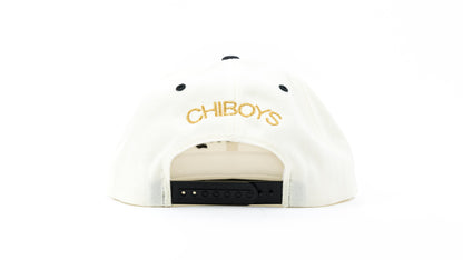 Old English Chicago Snapback (natural & black)