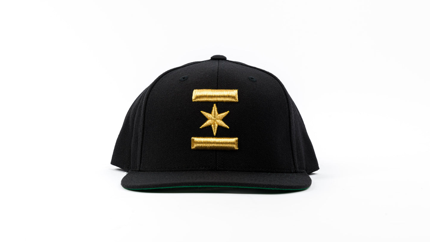 We Are One Star (black & gold)