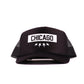 Chicago Block Trucker Hat (Black)