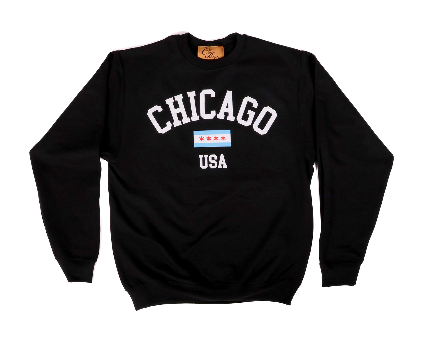 Chicago USA Sweatshirt (Black)