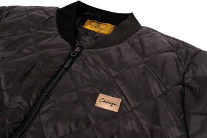 Classy Chicago Period Quilted Jacket (Army)