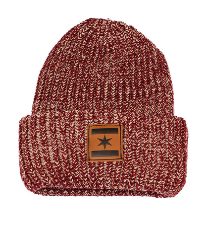 We Are One Star Chunky Beanie (Maroon 5)