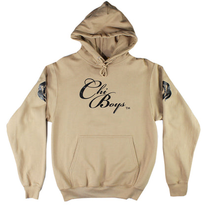 ChiBoys Logo Hoodie (Tan)