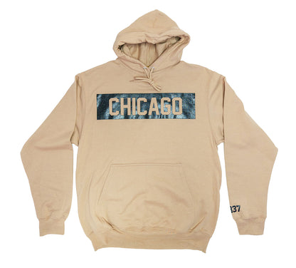 Chicago Block Hoodie (Tan)